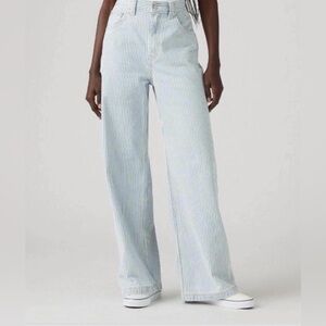 Levi’s Cinch Baggy Striped Carpenter Pants